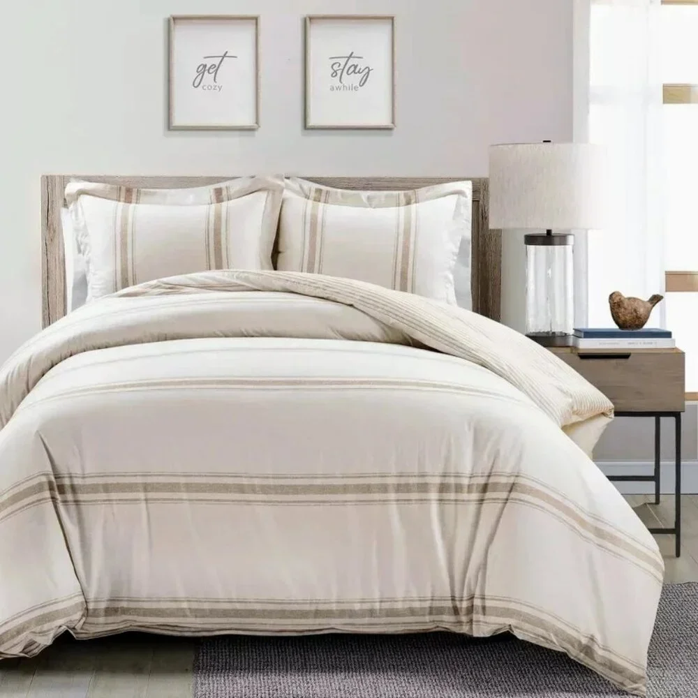 Twin/XL Reversible Duvet & Sham Set